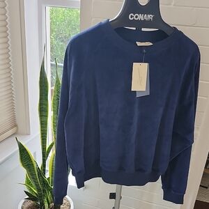Navy Blue Valore Crewneck Womens Xl